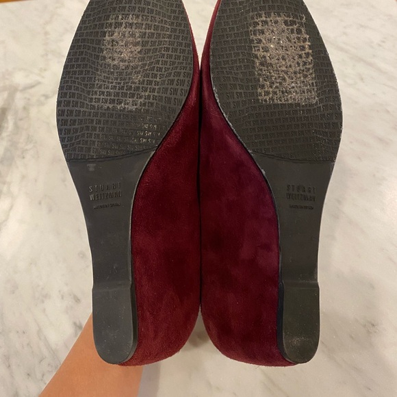 NWOT Stuart Weitzman Arise Wedge Shoe - Picture 9 of 10